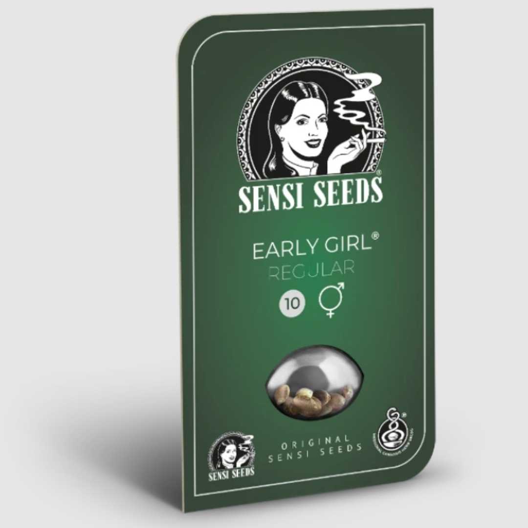 Fruity Juice Regular Saatgutpackung von Sensi Seeds in grünem Design