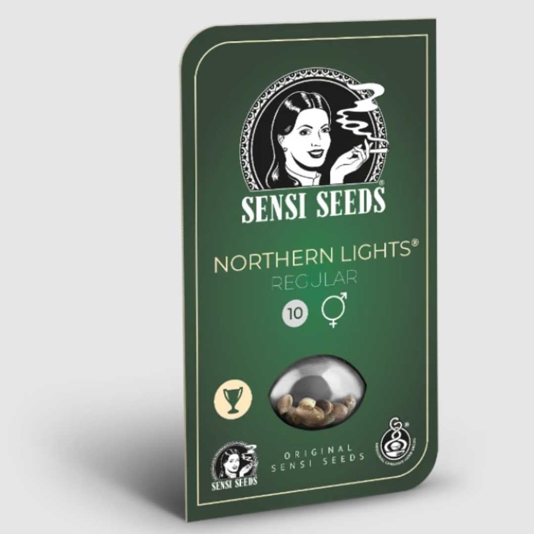 Northern Lights Regular Saatgutpackung von Sensi Seeds mit 10 regulären Samen