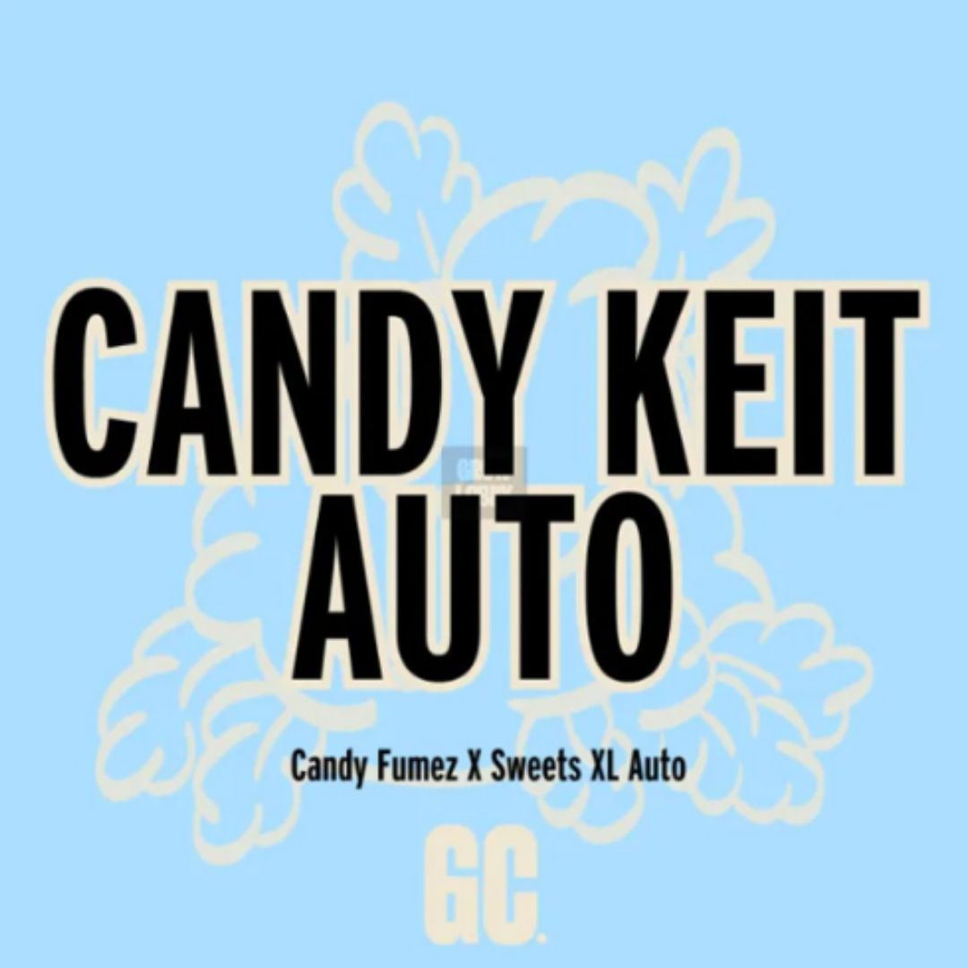 Candy Keit Auto Logo mit Genetik Candy Fumez x Sweets XL Auto