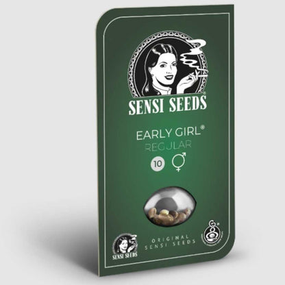 Fruity Juice Regular Saatgutpackung von Sensi Seeds in grünem Design