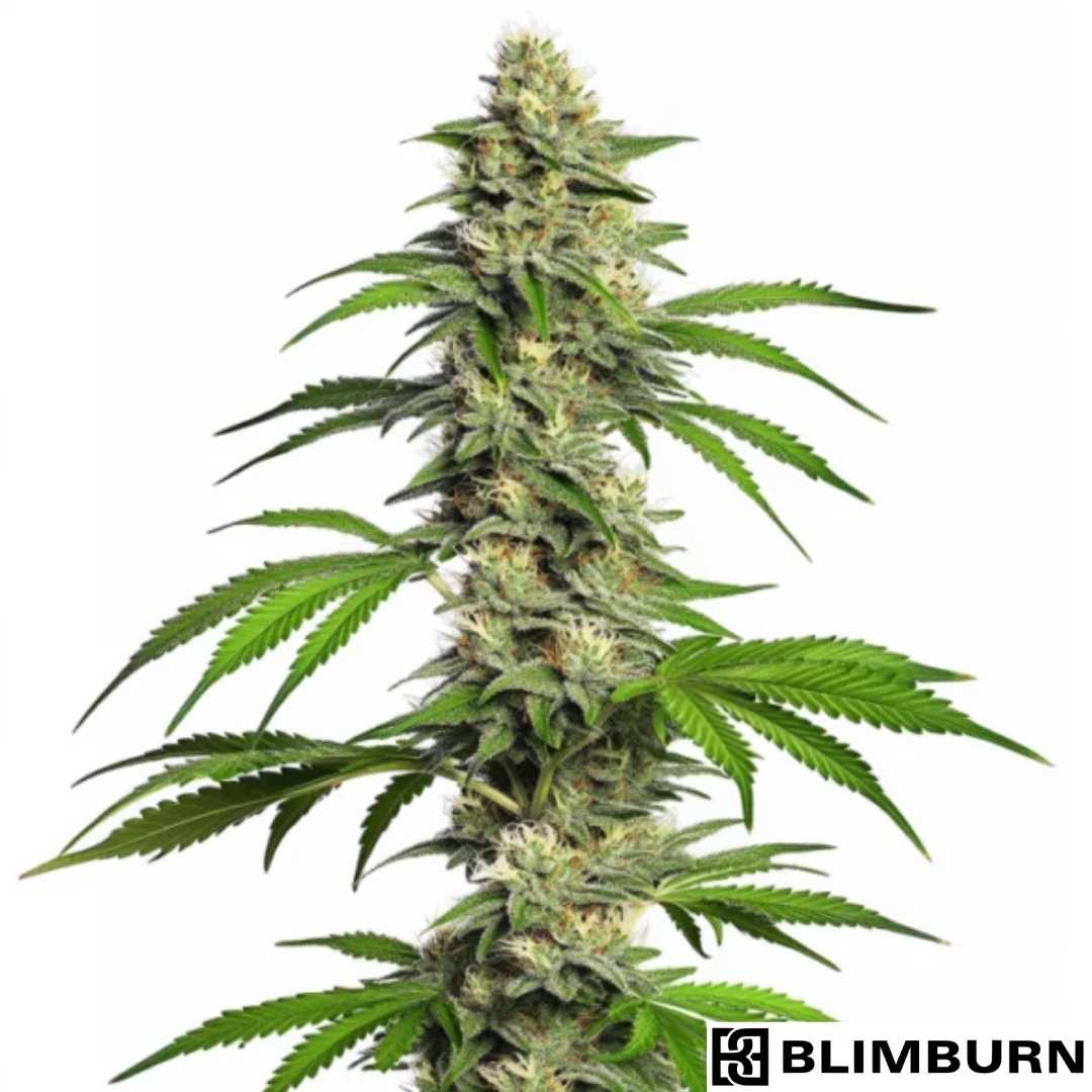 Girl Scout Cookies Auto mit dichtem Hauptbud, vielen Trichomen und kräftigen grünen Fächerblättern