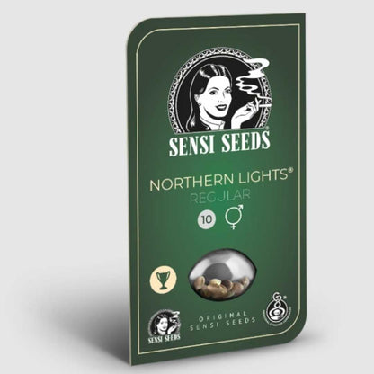 Northern Lights Regular Saatgutpackung von Sensi Seeds mit 10 regulären Samen