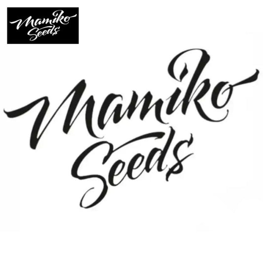 Mamiko Seeds Schriftzug für Sueños de Holanda Cannabissamen